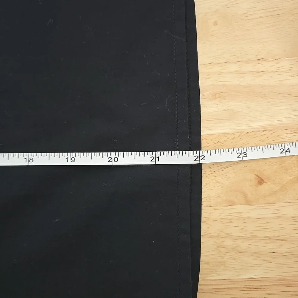 Madewell Puff Sleeve Scoop Neck Cotton Poplin Top True Black‎ NT780 Womens Small
